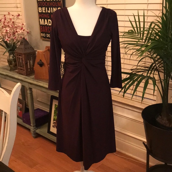 Chaps by Ralph Lauren Dresses & Skirts - Chaps by RL deep purple L/S dress
